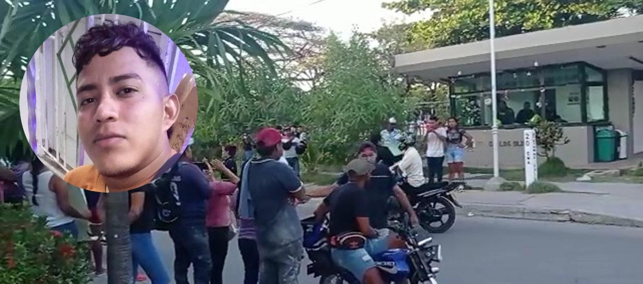 Jonathan Pereira Moreno, el herido.