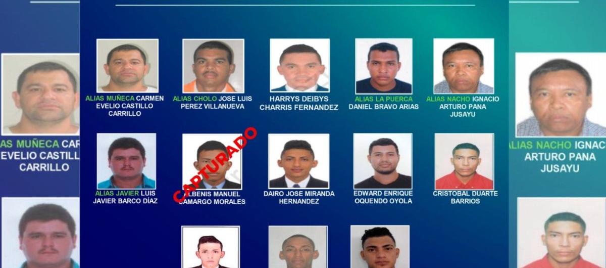 Los más buscados de Santa Marta