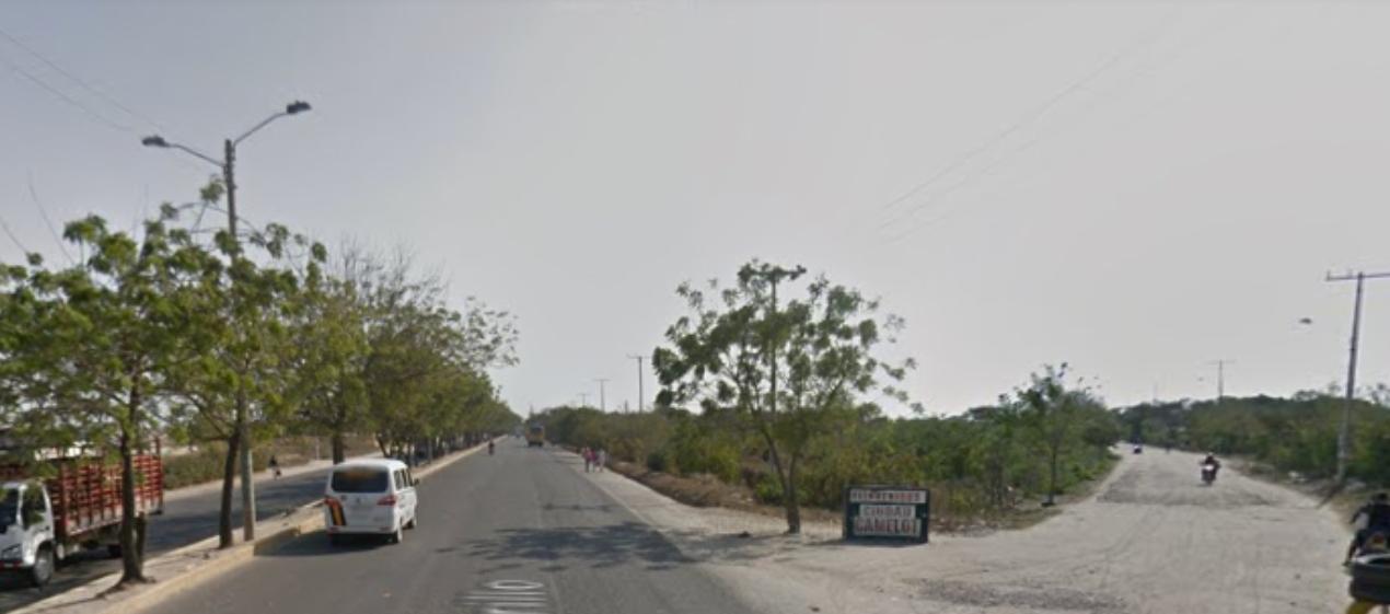 Entrada al barrio Ciudad Camelot, donde ocurrió el hecho. 