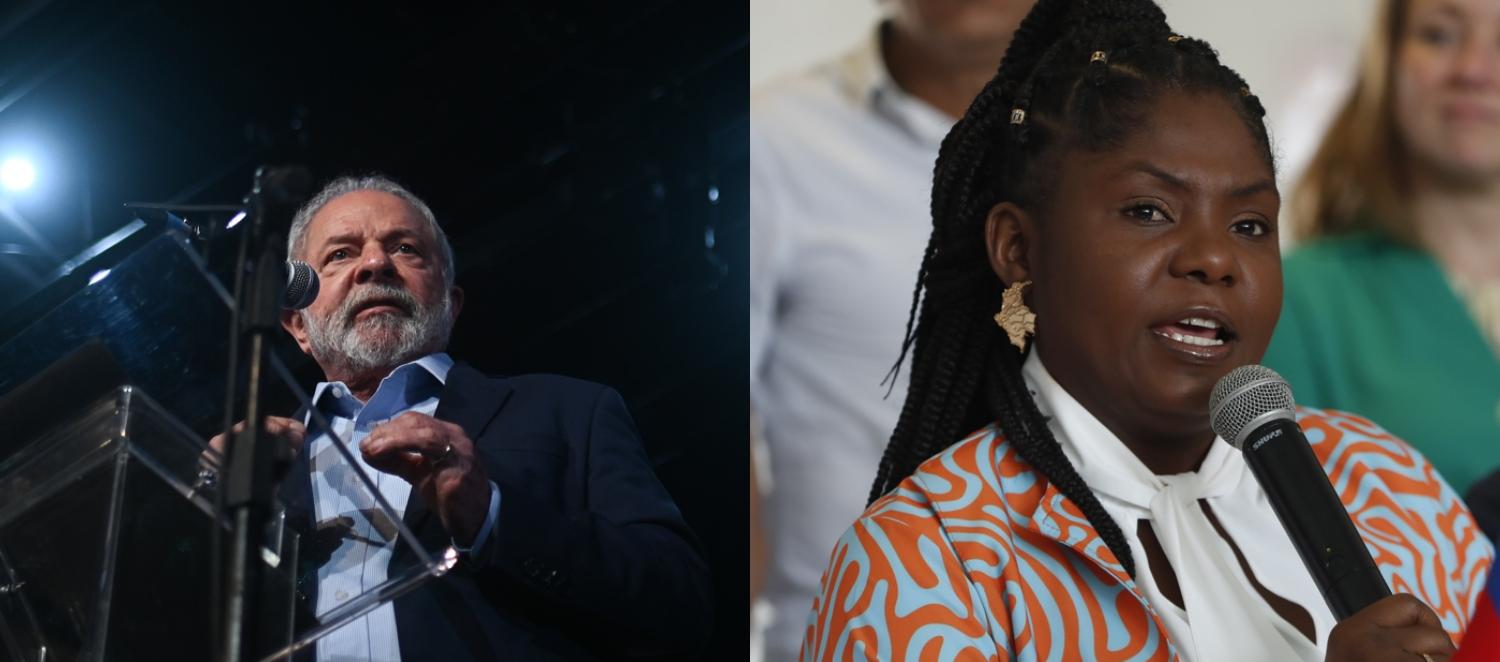 Luiz Inácio Lula da Silva y Francia Márquez.