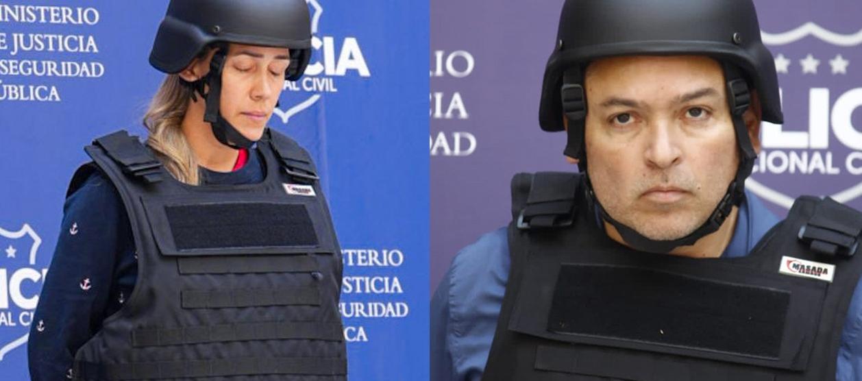 Margaret Lizeth Chacón Zúñiga y Wilber Geovanny Rodríguez Huezo.