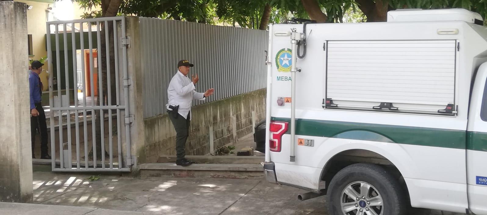 Instalaciones de Medicina Legal.