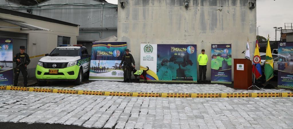 Marihuana incautada por la Policía. 