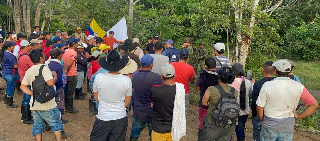 Lugar donde estaban retenidos.