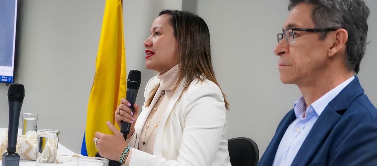 La Ministra de Salud, Carolina Corcho.