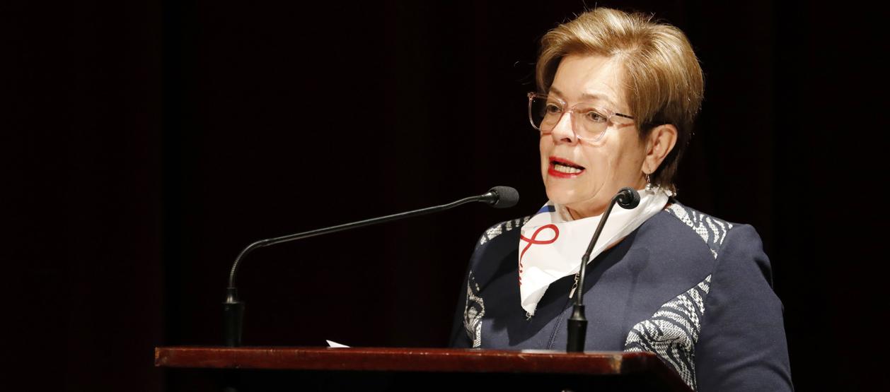 La ministra de Trabajo, Gloria Inés Ramírez.