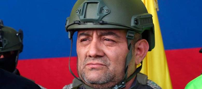 El exlíder del 'Clan del Golfo' Dairo Antonio Úsuga David, alias 'Otoniel'.