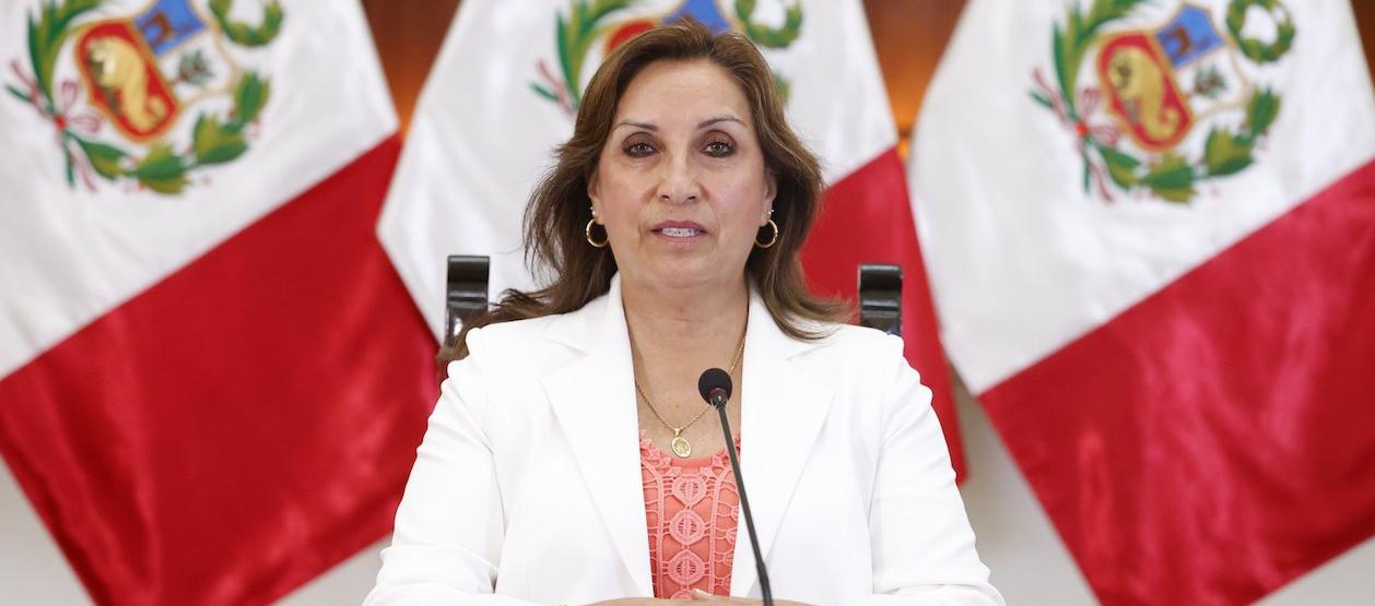 Dina Boluarte, Presidenta de Perú.