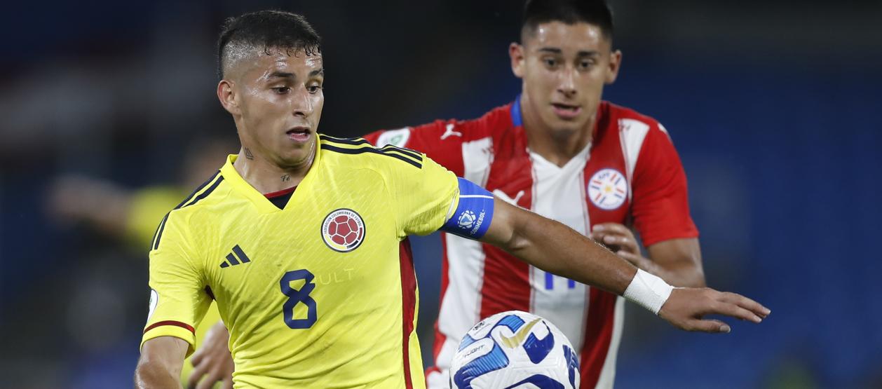 Gustavo Puerta ha sido una de las figuras de Colombia en el Sudamericano Sub-20.
