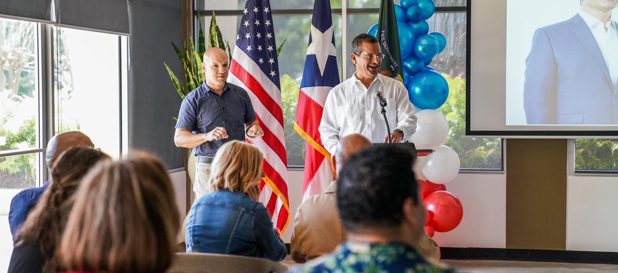 Pedro Pierluisi, gobernador de Puerto Rico.