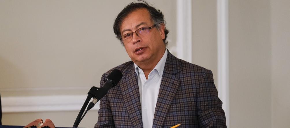 El Presidente de la República, Gustavo Petro.