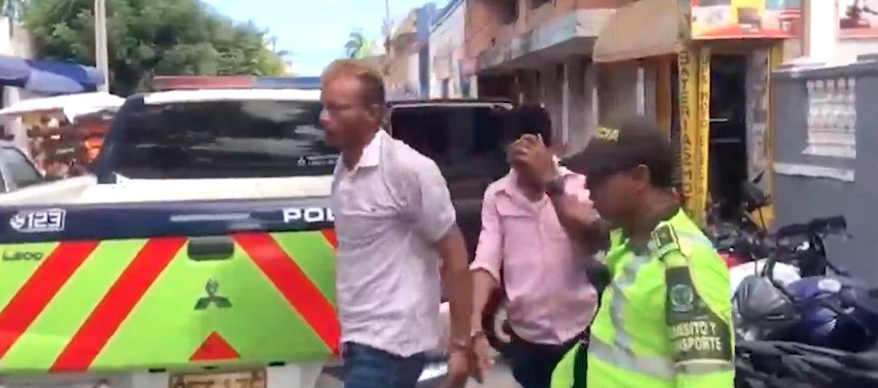 Los dos presuntos implicados.