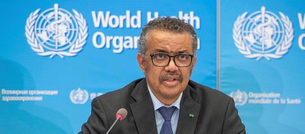 Director general de la OMS, Tedros Adhanom Ghebreyesus.