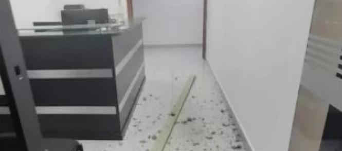 Termoeléctrica blanco de atentado