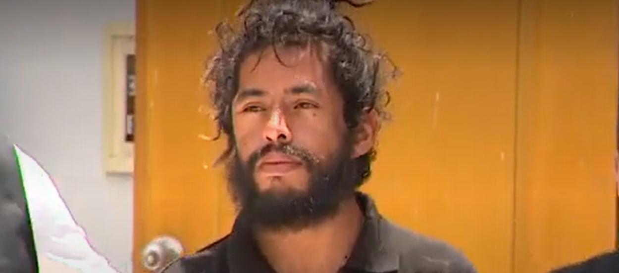 Yuber Eduardo Vega, cocinero capturado.