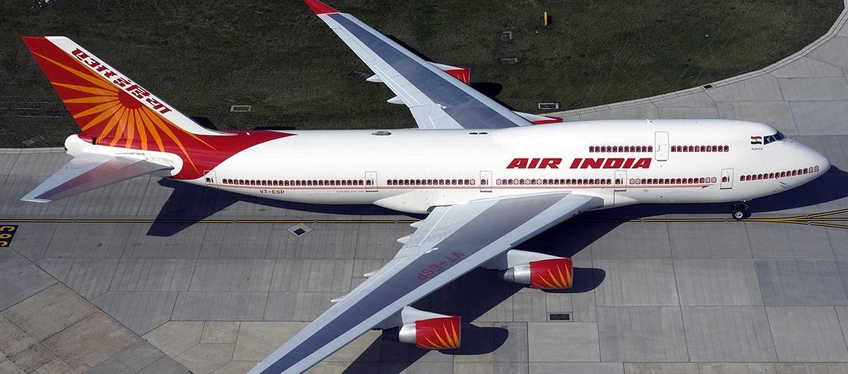 Avión de Air India.