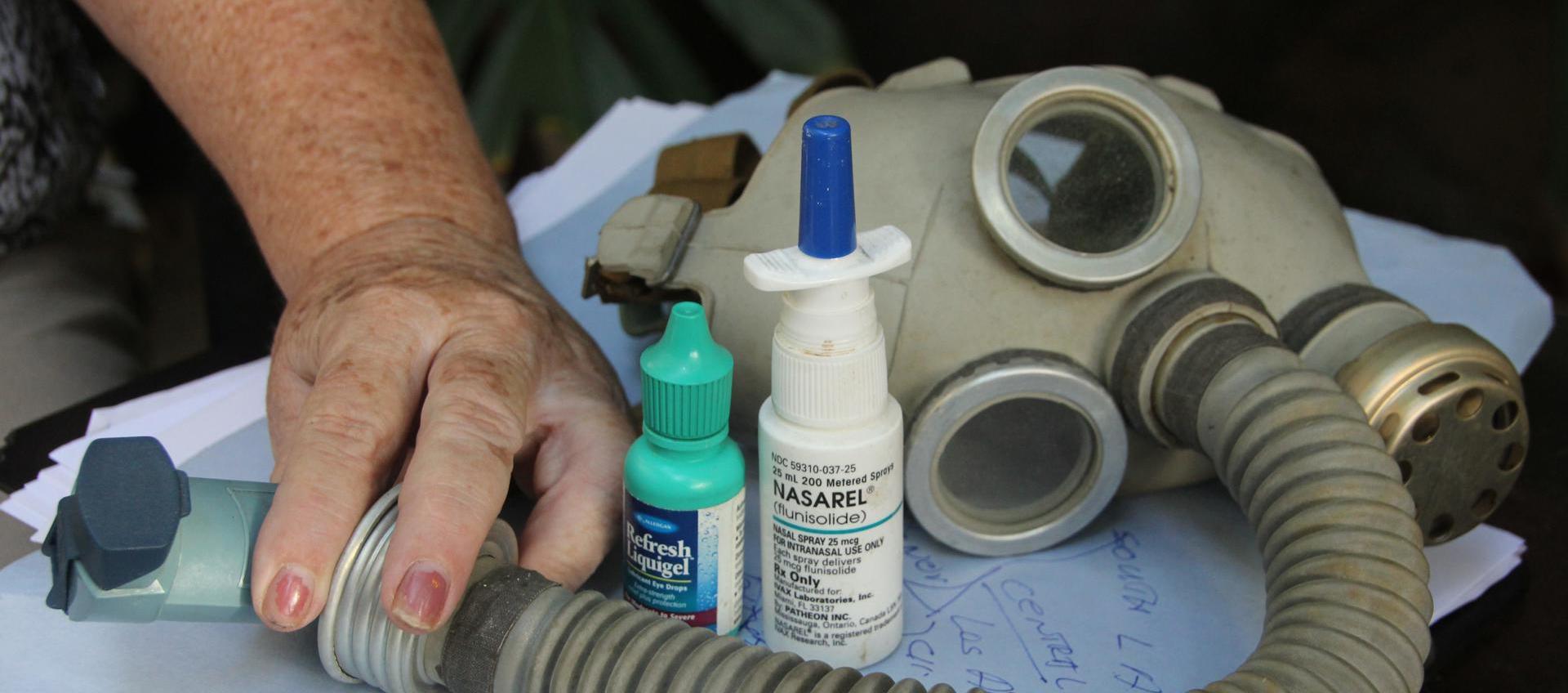 Equipos para tratar afecciones de las vías respiratorias.