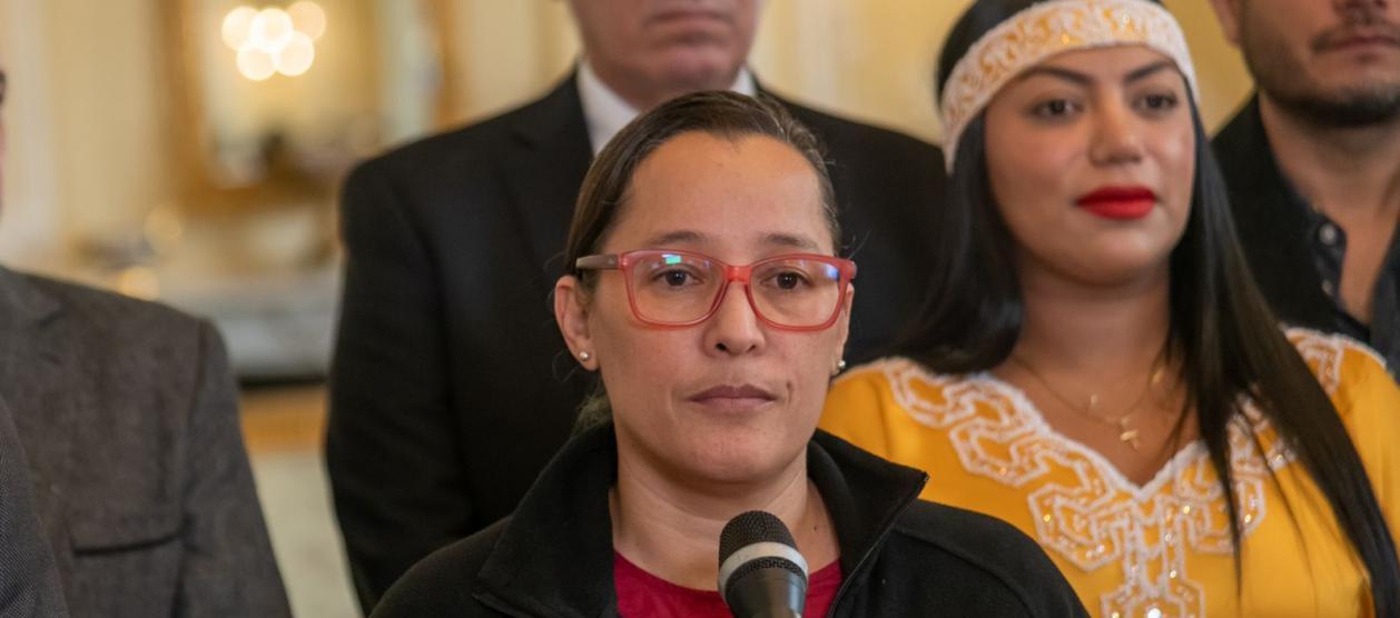 La exviceministra de Minas y Energía, Belizza Ruiz.