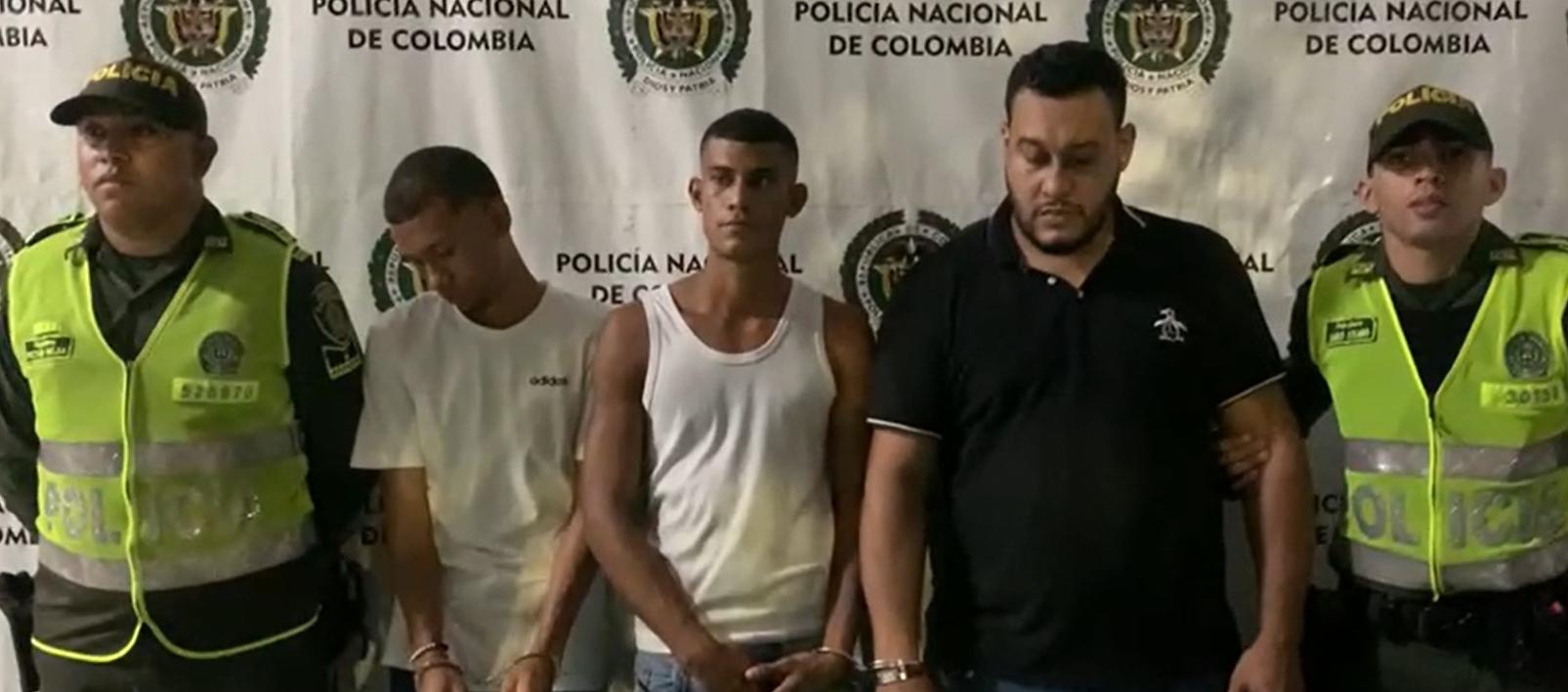 Capturados por la Policía.