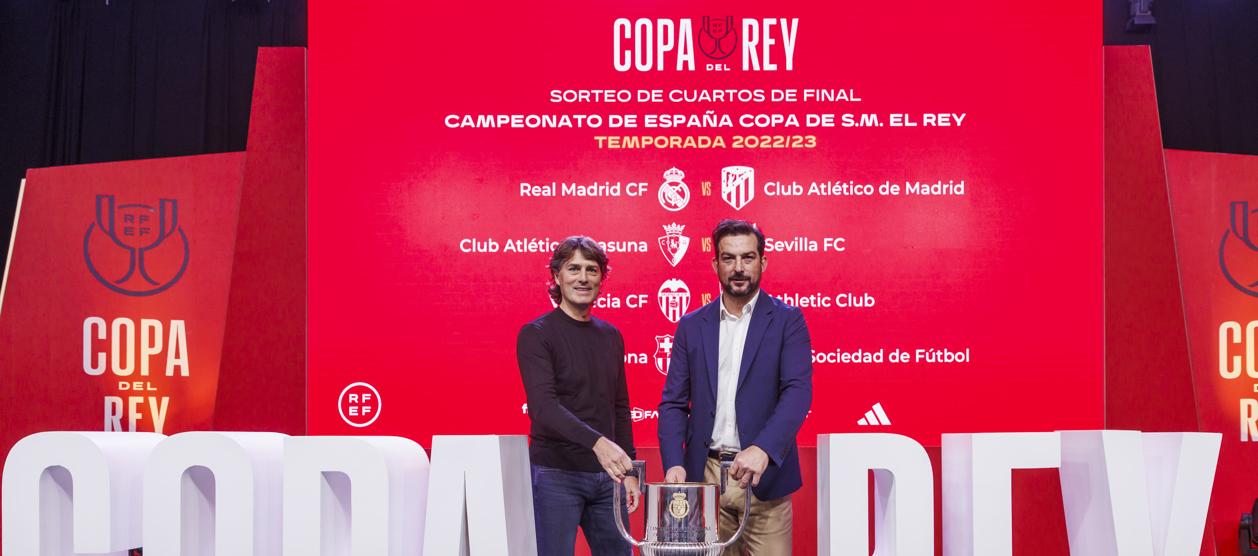 El sorteo de la Copa del Rey se cumplió este viernes en Las Rozas.