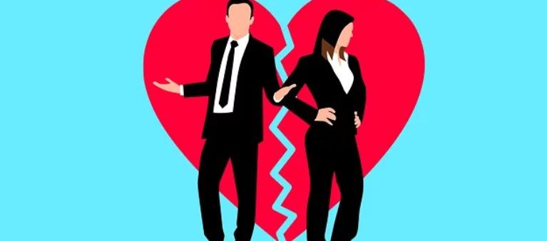 El divorcio, según el Código Civil Colombiano, es una de las causales de divorcio.