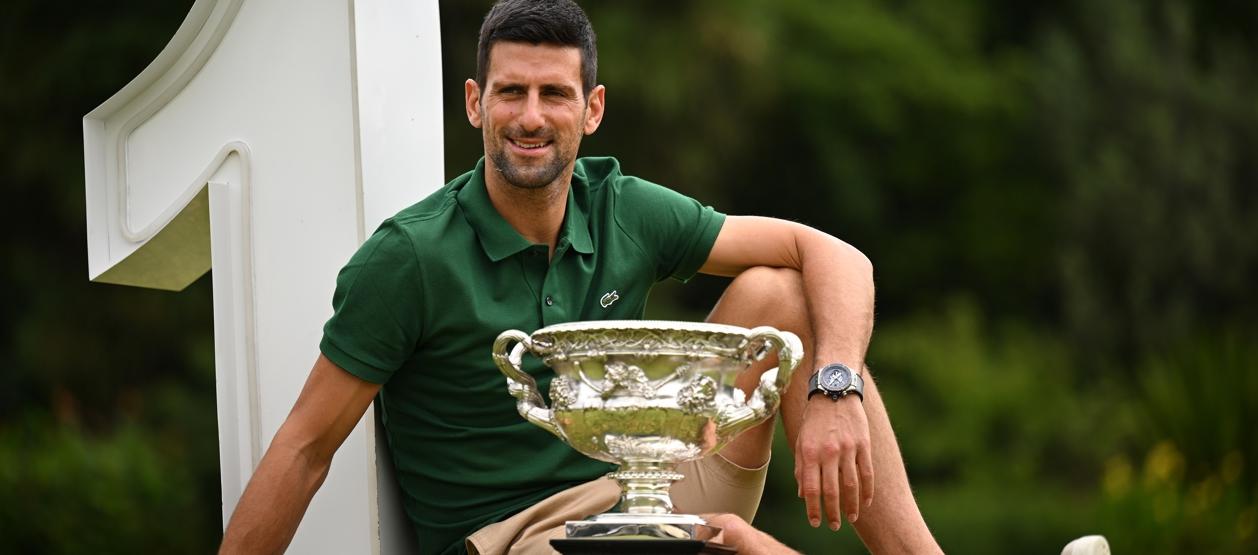 Novak Djokovic ganó el primer Grand Slam de la temporada.