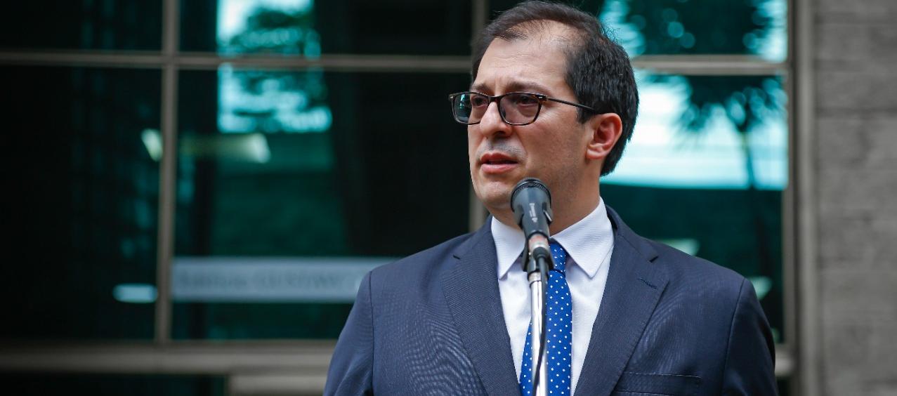 Francisco Barbosa, fiscal general de la Nación.