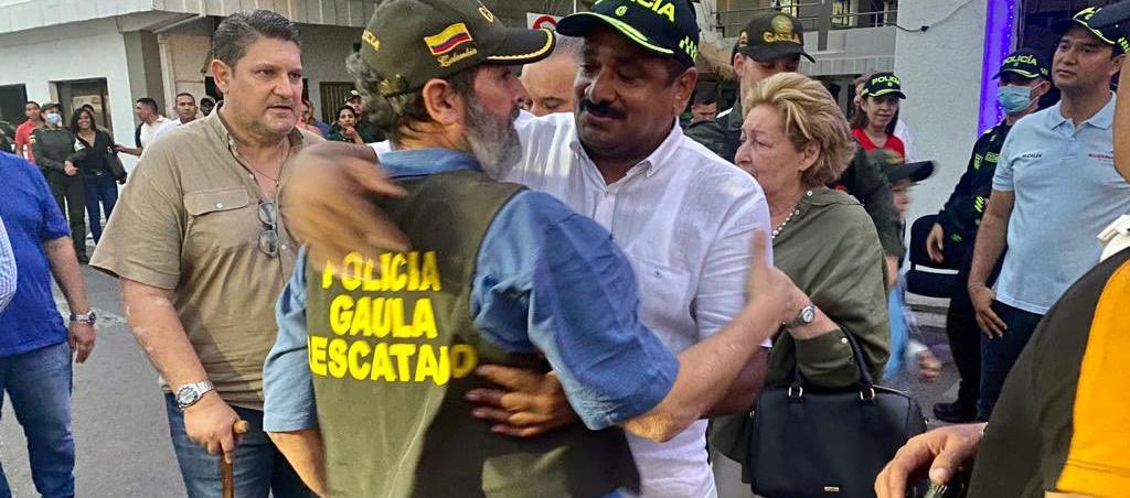El ganadero Javier García Maya lució una barba poblada.