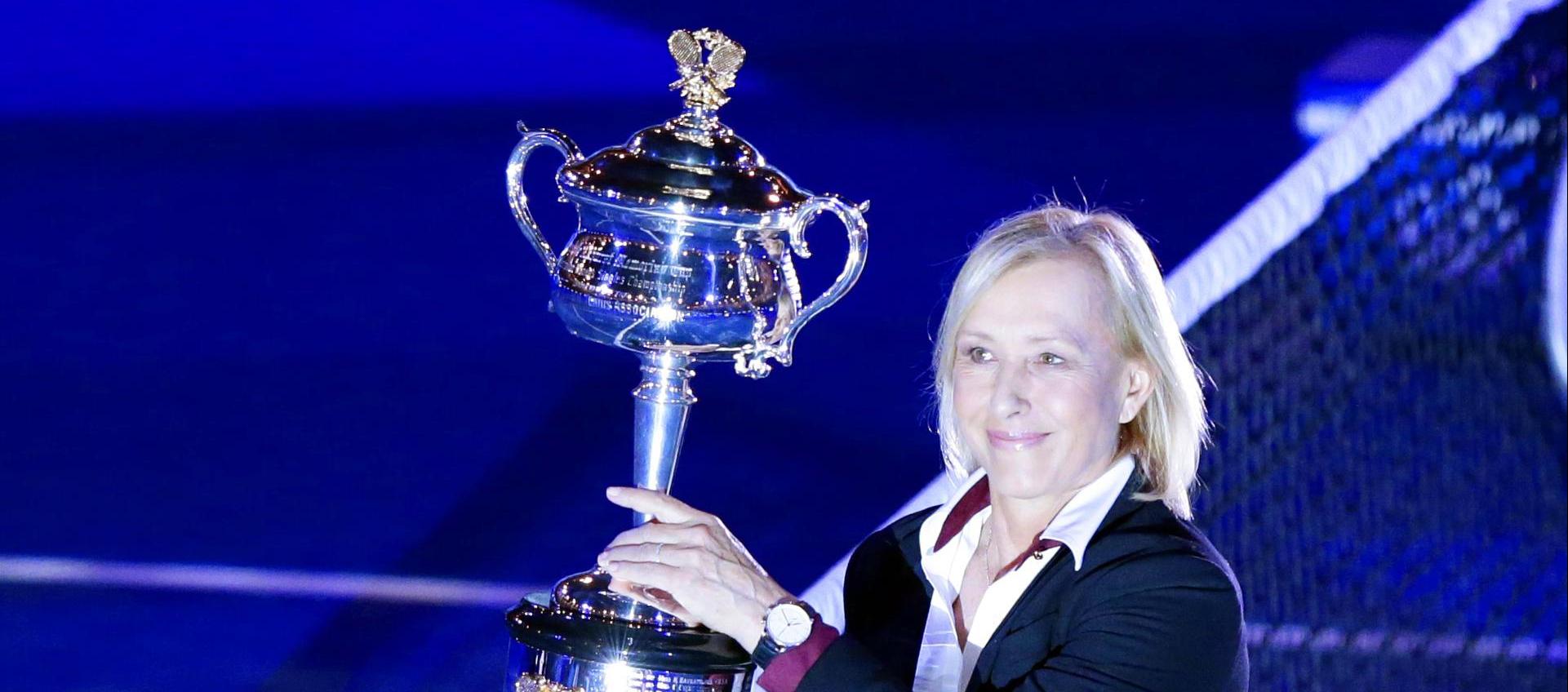 Martina Naratilova, extenista.