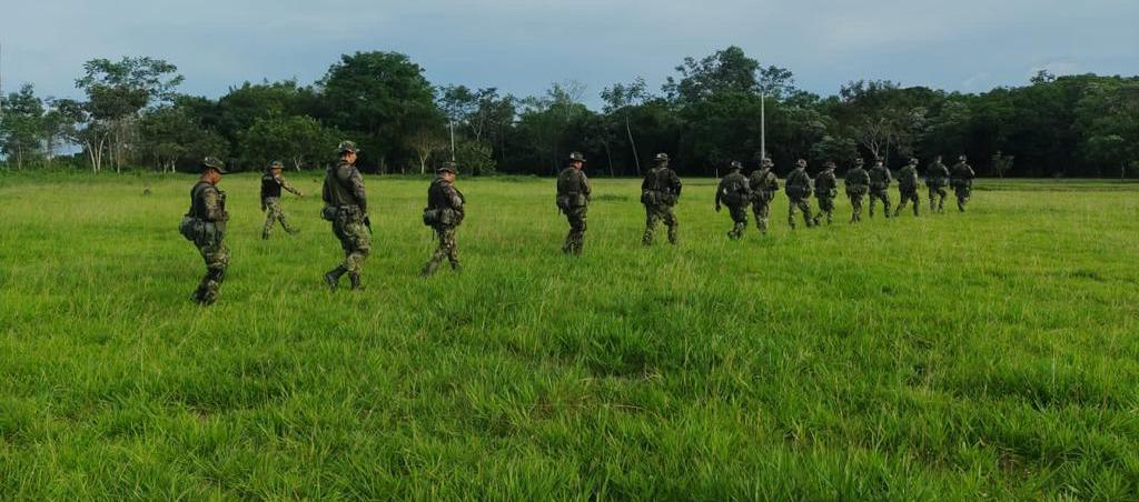 Los soldados secuestrados permanecerán en la zona en donde fueron interceptados.