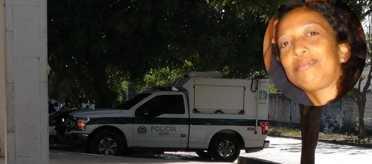 El cuerpo de Rosalba Esther Guerrero Freire fue llevado a Medicina Legal.