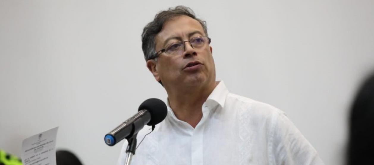 El Presidente de la República, Gustavo Petro.