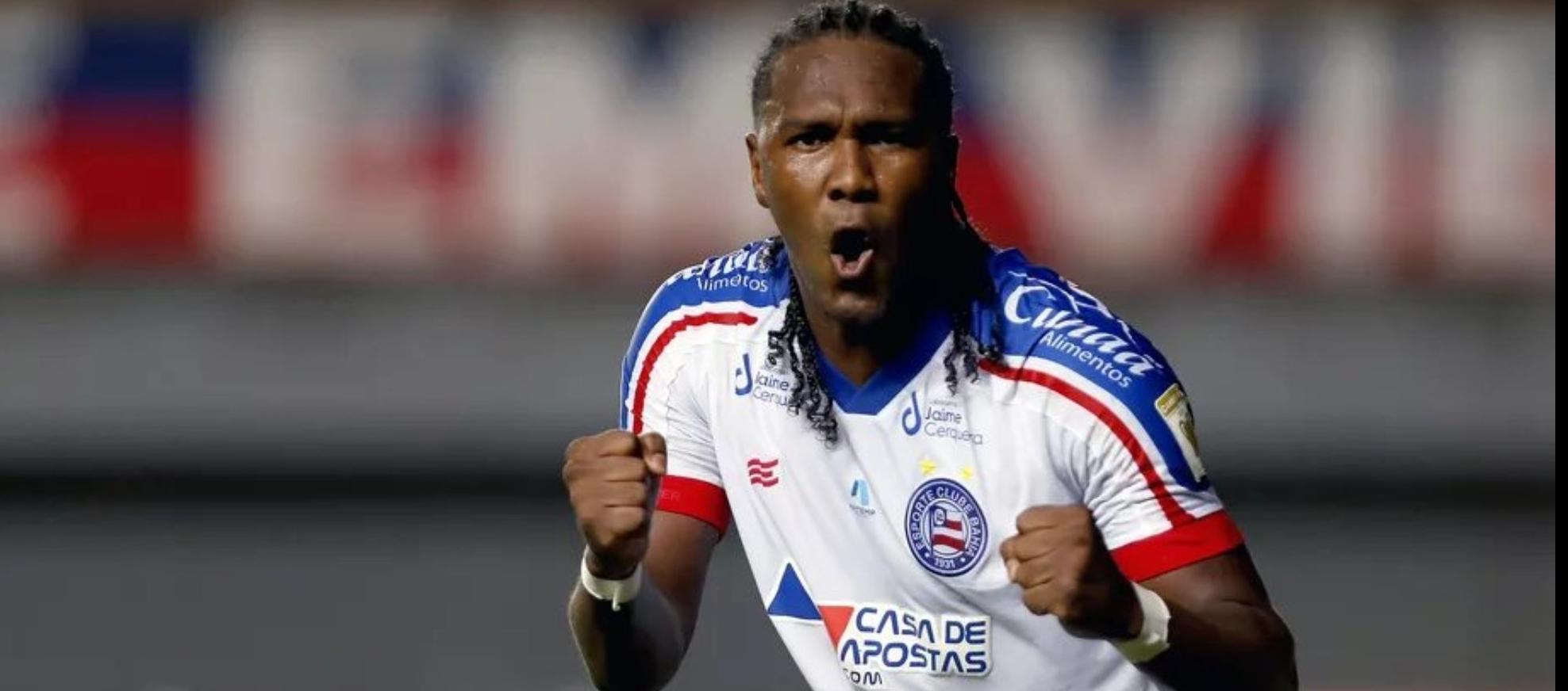 Hugo Rodallega viene de jugar en el Esporte Clube de Brasil.