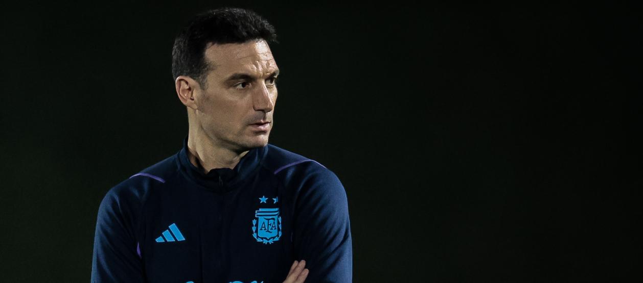 Lionel Scaloni, entrenador de la selección Argentina.
