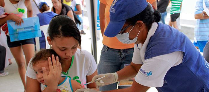 Los niños de 2 a 5 años recibirán su primer refuerzo de Triple Viral.