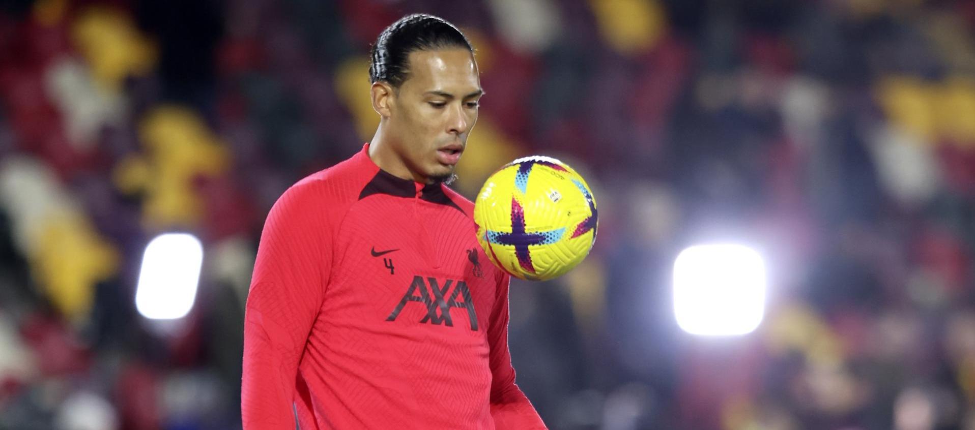Virgil Van Dijk, defensa central del Liverpool.