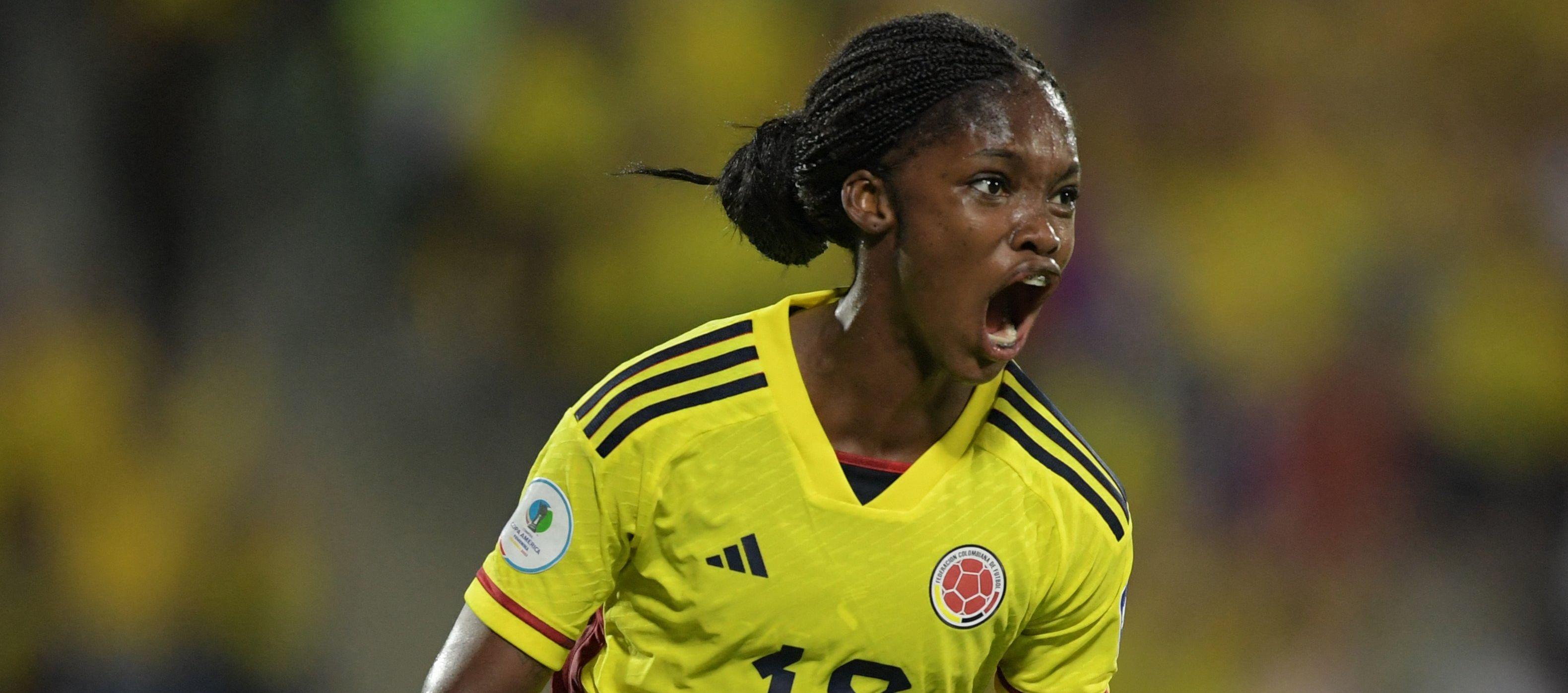 Linda Caicedo, delantera de la Selección Colombia femenina.