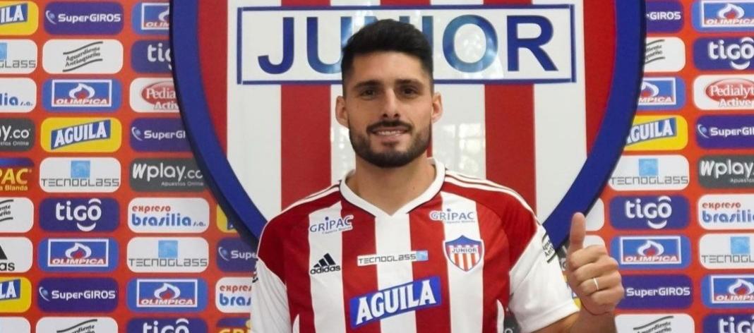 El uruguayo Federico Andueza fue concentrado y podría debutar con Junior.