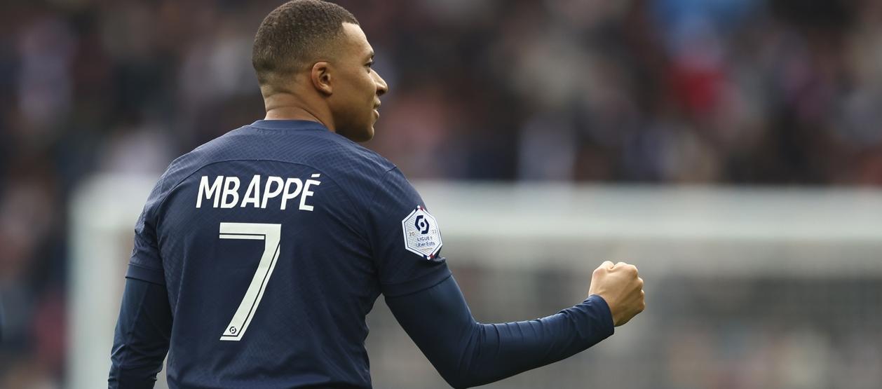 Kylian Mbappé, delantero del París Saint Germain.