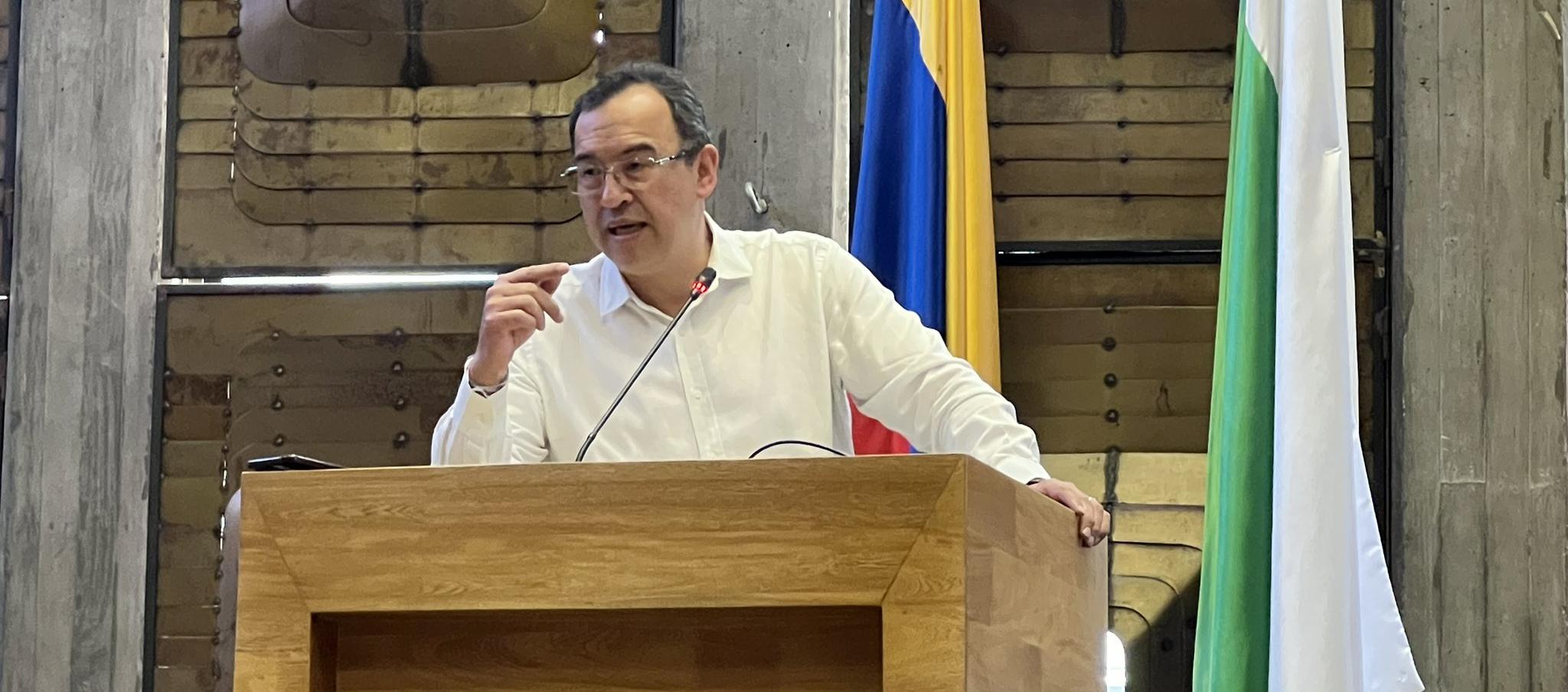 Alfonso Prada, ministro del Interior.