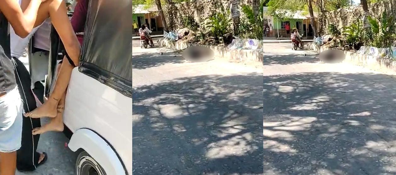 Lugar donde ocurrió la balacera y terminó con dos presuntos extorsionistas abatidos.