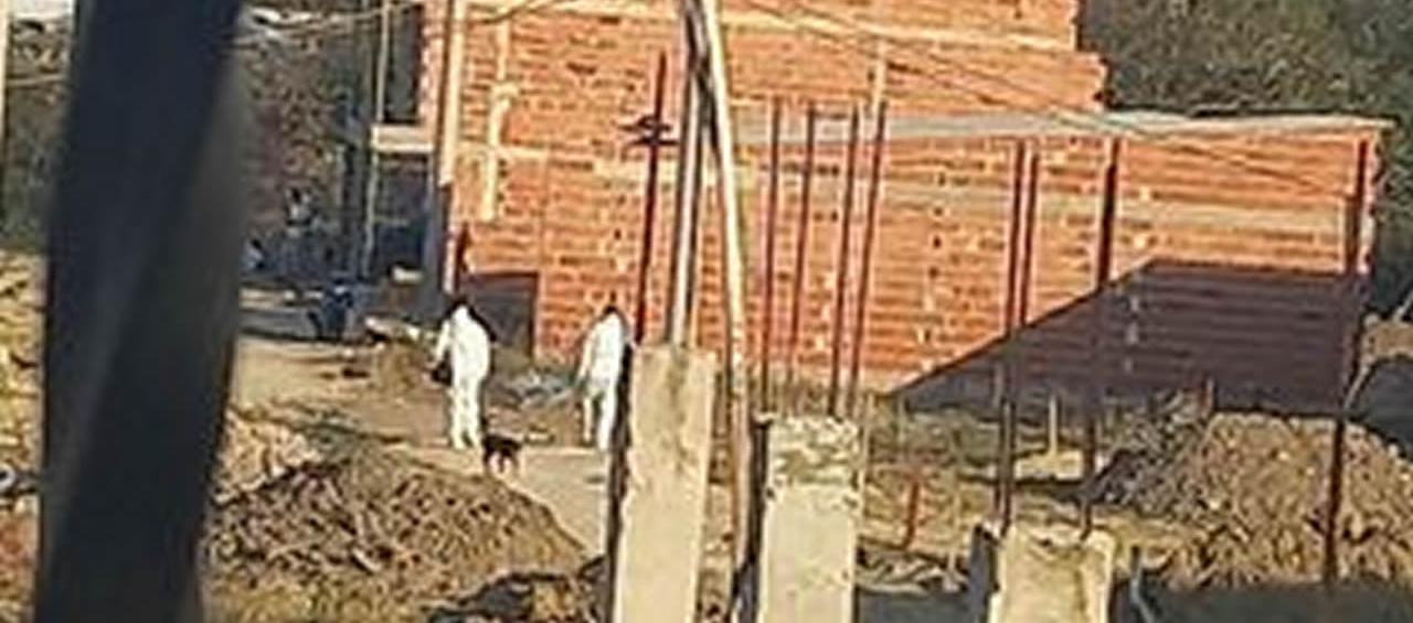 Diligencia de levantamiento del cadáver en Renacer