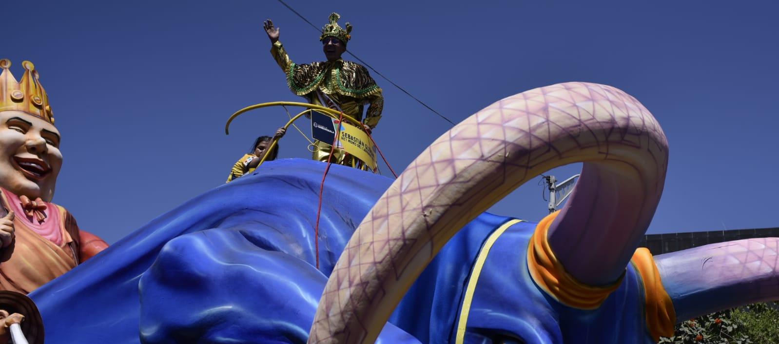 El Rey Momo 2023, Sebastián Guzmán.