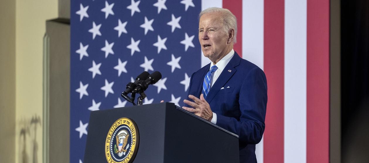 El presidente de Estados Unidos, Joe Biden.