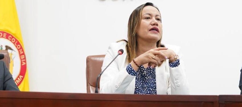 Diana Carolina Corcho, Ministra de Salud.