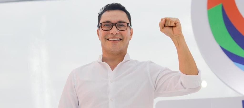El Gobernador del Magdalena, Carlos Caicedo.