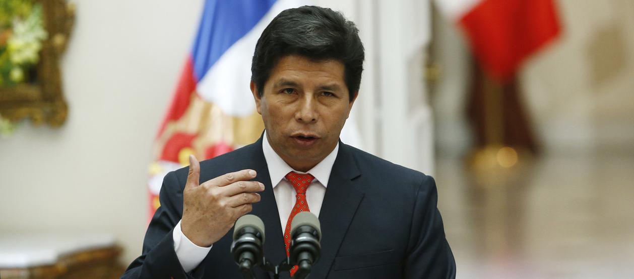 El expresidente de Perú, Pedro Castillo.