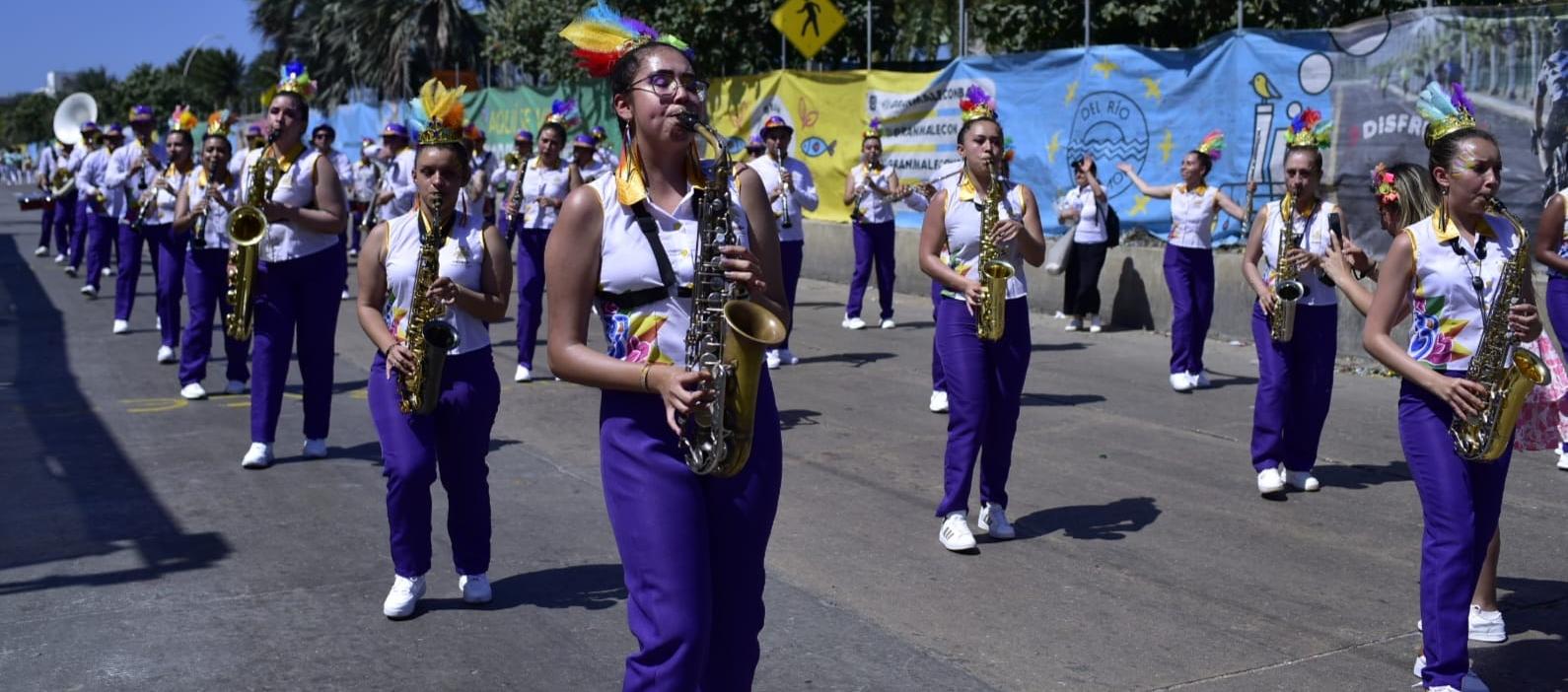 Colombia Amiga Banda Show de Bogotá fue muy aplaudida.
