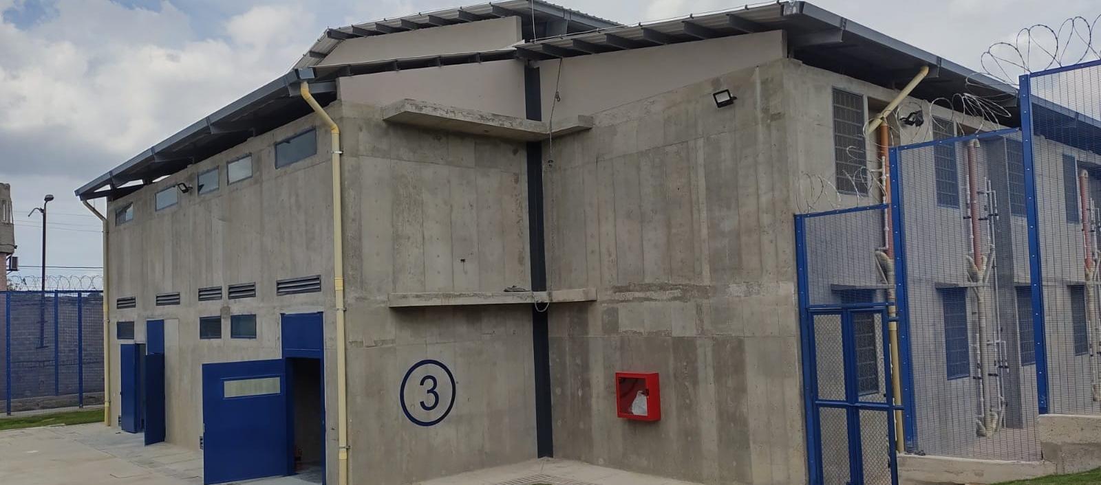 Pabellones nuevos de la Penitenciaría El Bosque.