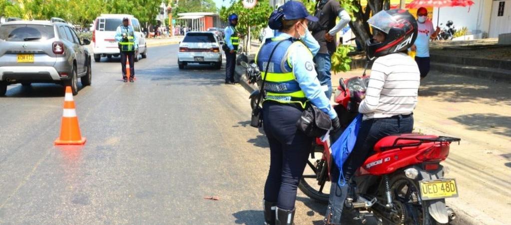 Operativos del DATT en Cartagena